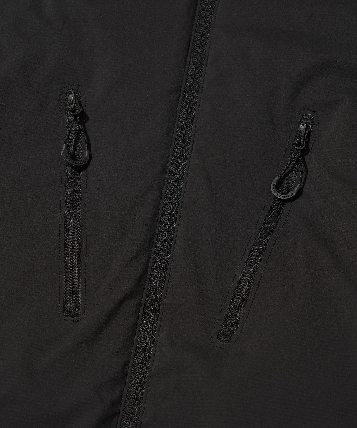 웰터 익스페리먼트(WELTER EXPERIMENT) REFLECTIVE STITCH PRIMALOFT INSULATION JACKET_BLACK_WOL085