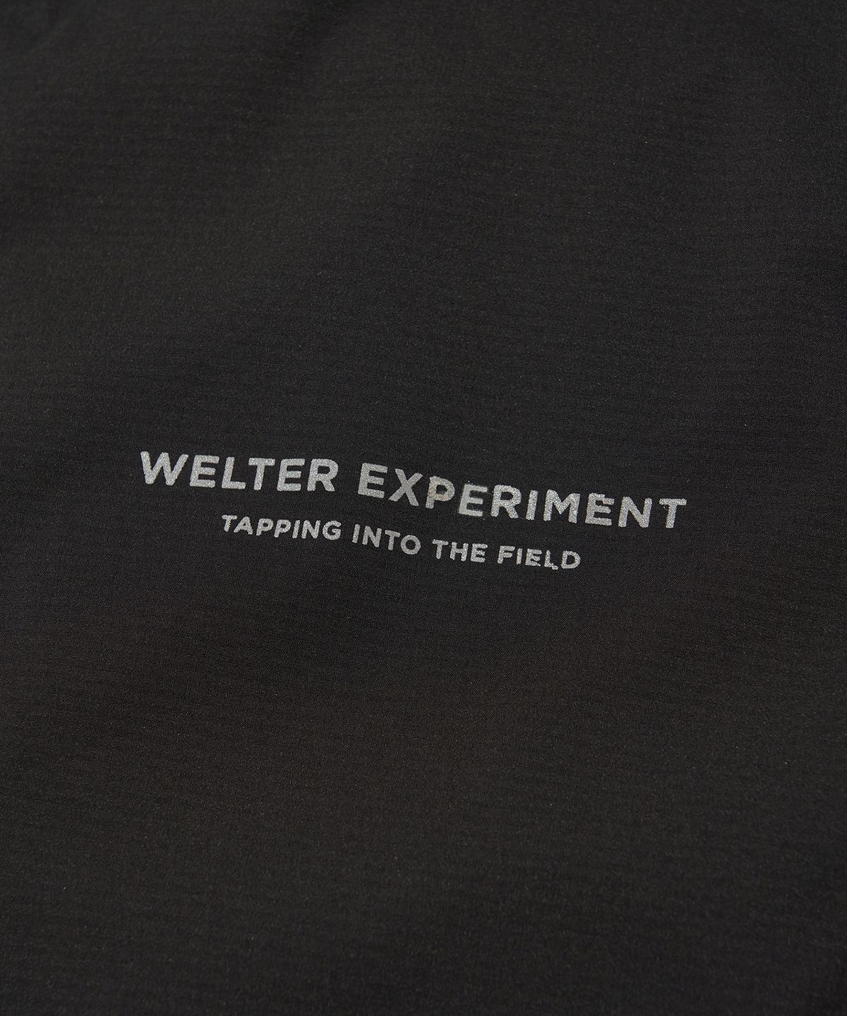 웰터 익스페리먼트(WELTER EXPERIMENT) REFLECTIVE STITCH PRIMALOFT INSULATION JACKET_BLACK_WOL085