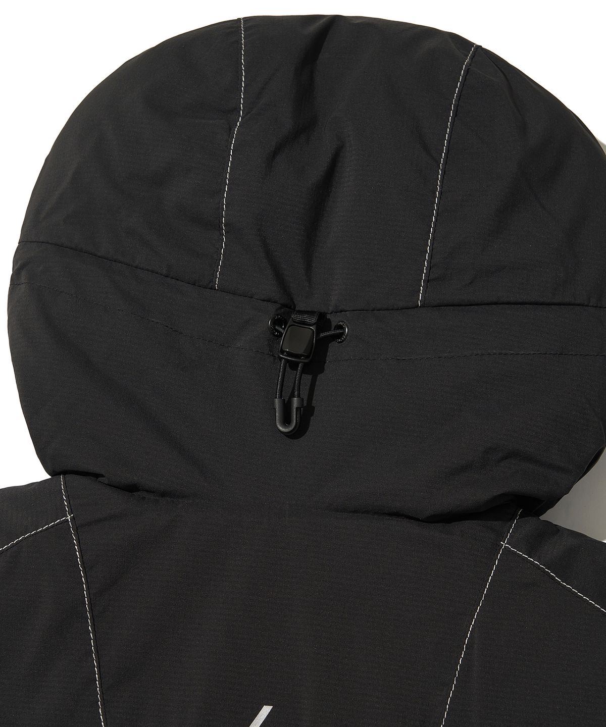 웰터 익스페리먼트(WELTER EXPERIMENT) REFLECTIVE STITCH PRIMALOFT INSULATION JACKET_BLACK_WOL085
