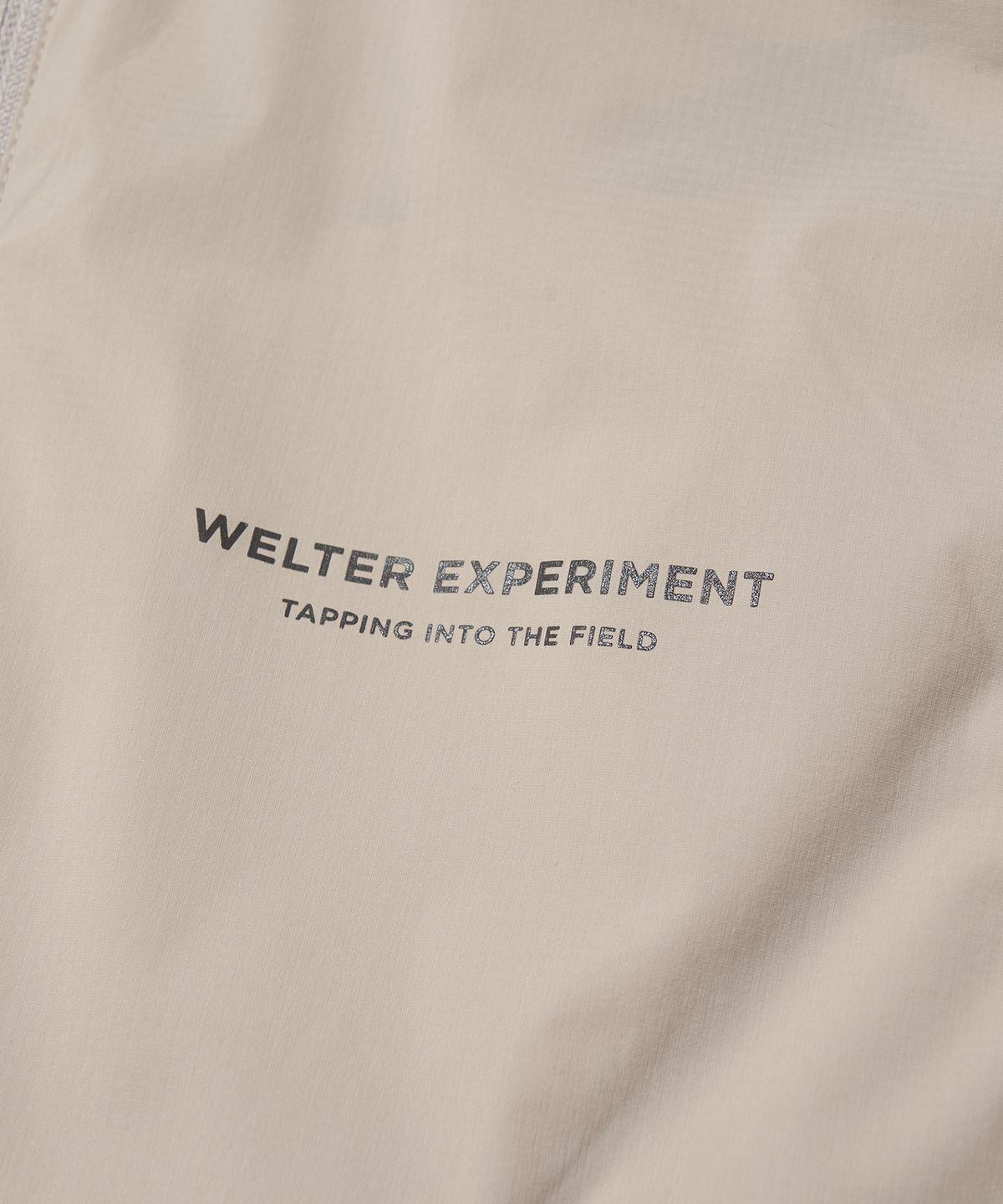웰터 익스페리먼트(WELTER EXPERIMENT) REFLECTIVE STITCH PRIMALOFT INSULATION JACKET_CREAM_WOL093