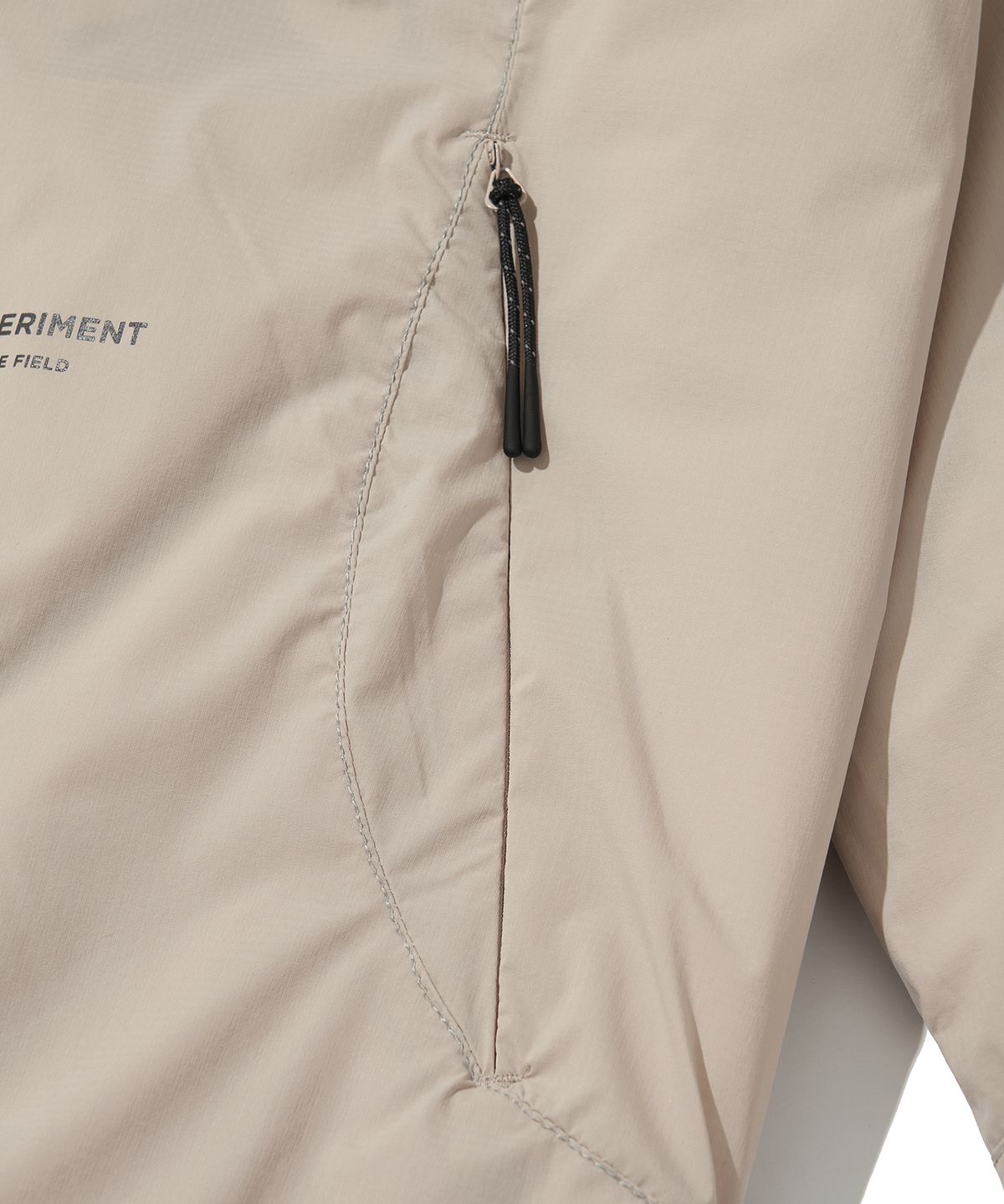 웰터 익스페리먼트(WELTER EXPERIMENT) REFLECTIVE STITCH PRIMALOFT INSULATION JACKET_CREAM_WOL093