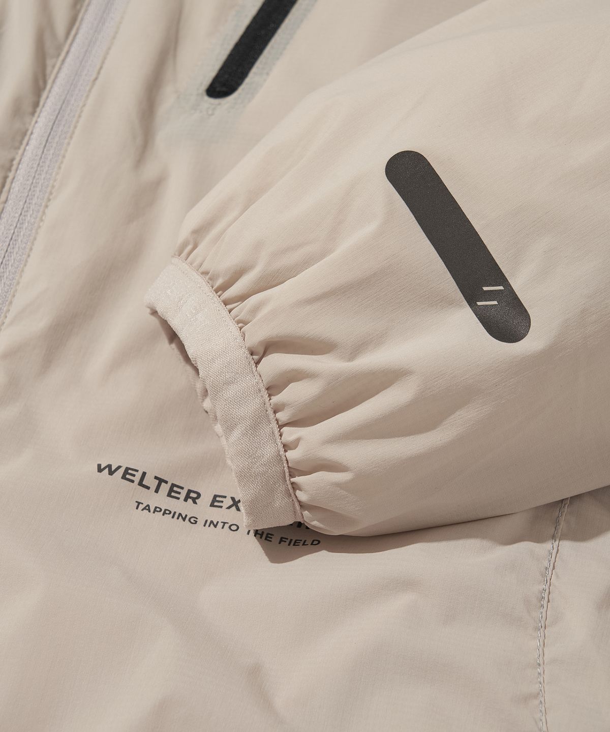 웰터 익스페리먼트(WELTER EXPERIMENT) REFLECTIVE STITCH PRIMALOFT INSULATION JACKET_CREAM_WOL093