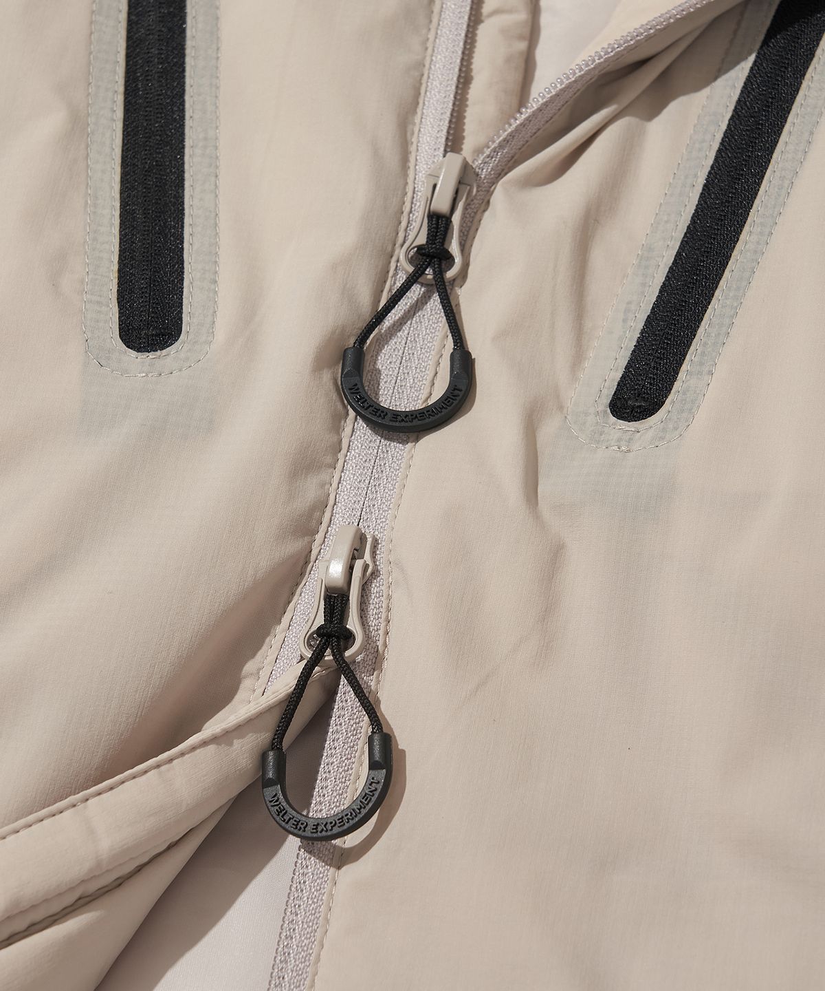웰터 익스페리먼트(WELTER EXPERIMENT) REFLECTIVE STITCH PRIMALOFT INSULATION JACKET_CREAM_WOL093