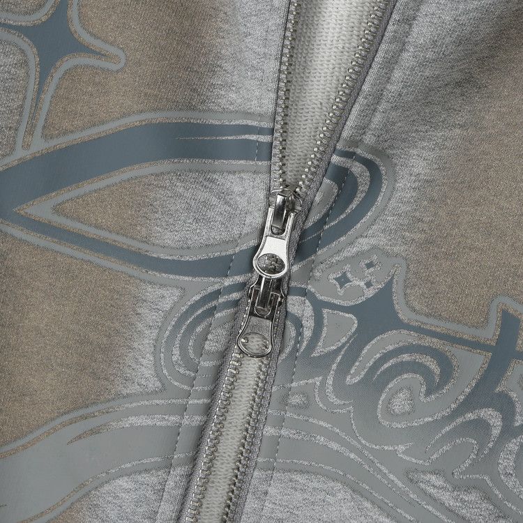 MUSINSA | COTCHS LUCKY77 HOODED ZIP UP-GREY