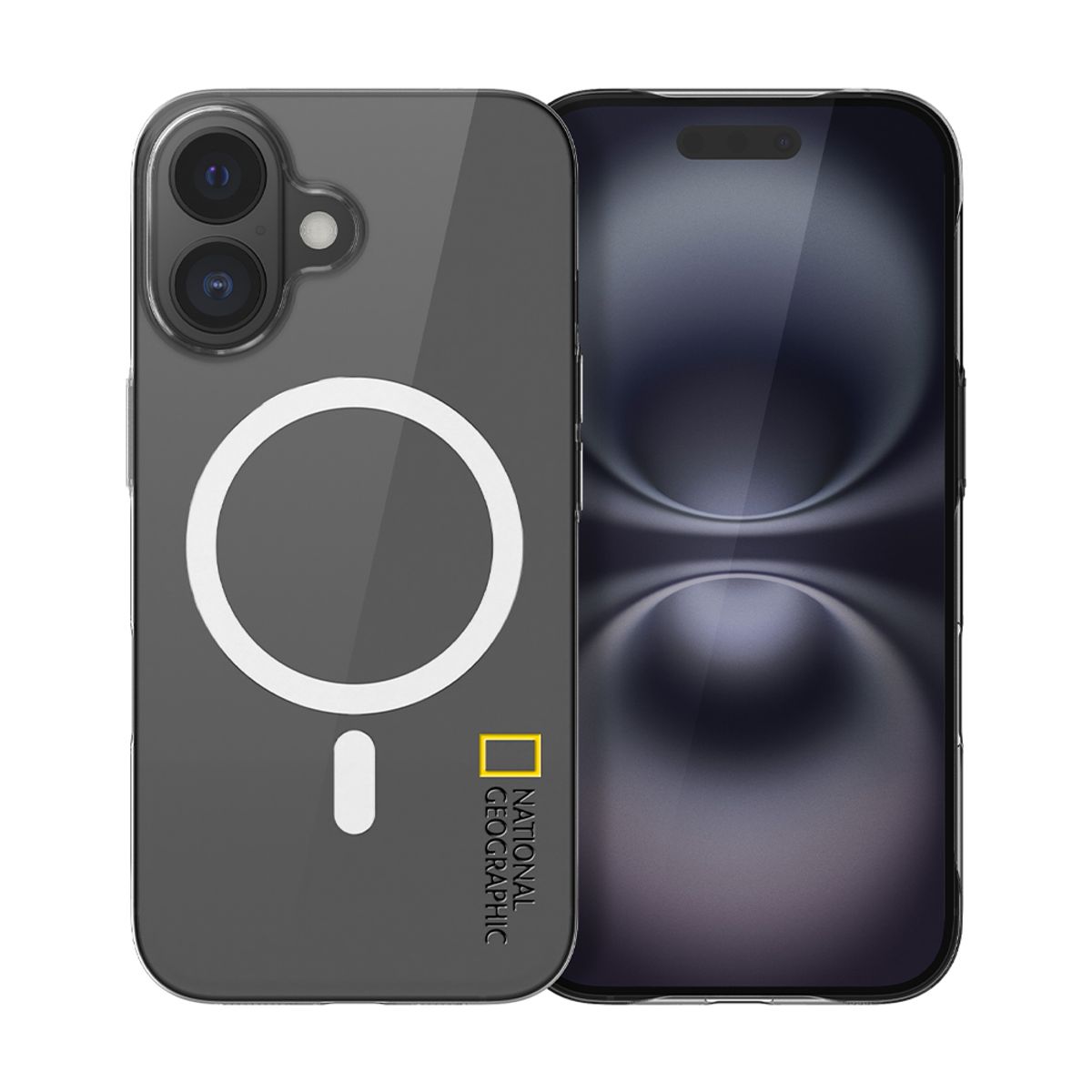 내셔널지오그래픽 모바일(NATIONAL GEOGRAPHIC MOBILE) 아이폰16 프로 프로맥스 플러스 맥세이프 크리스탈 슬림핏 케이스