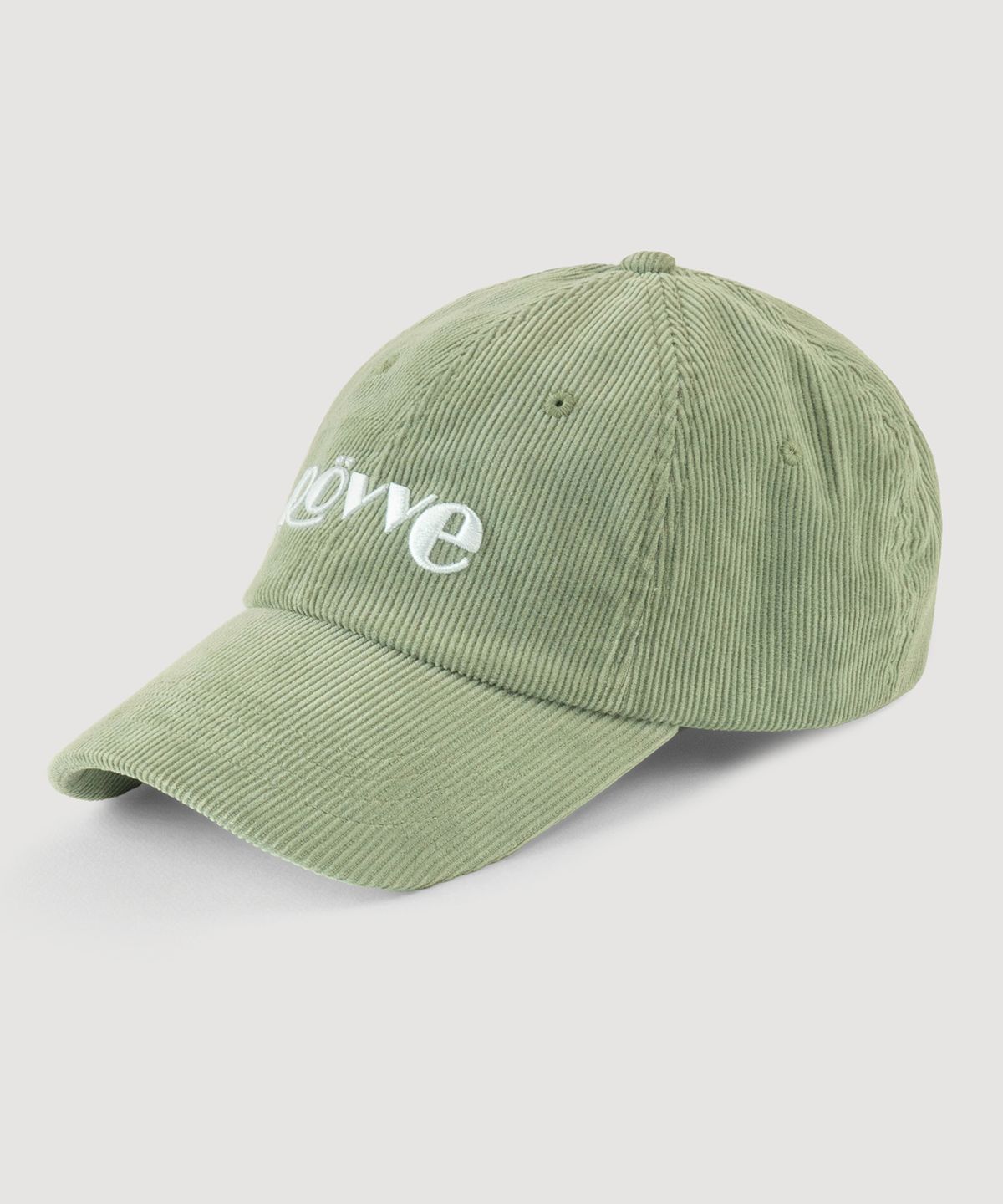뢰브(ROVVE) Corduroy Logo Cap (Mint)