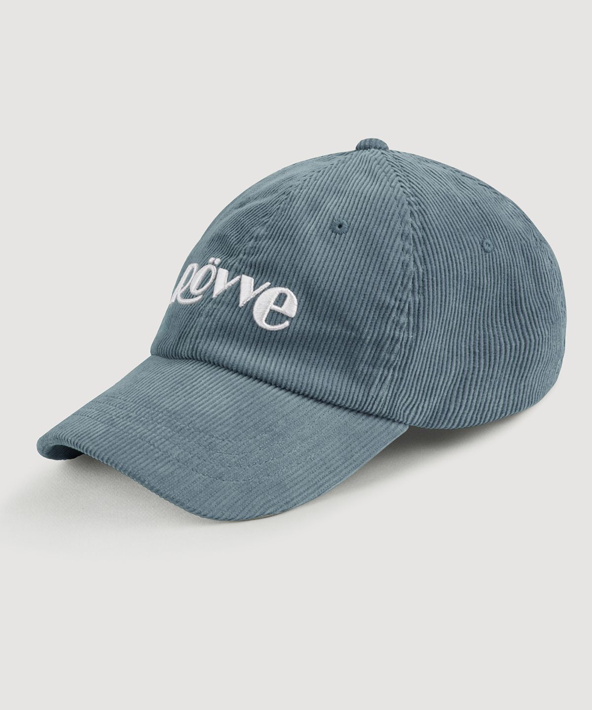 뢰브(ROVVE) Corduroy Logo Cap (Blue Navy)