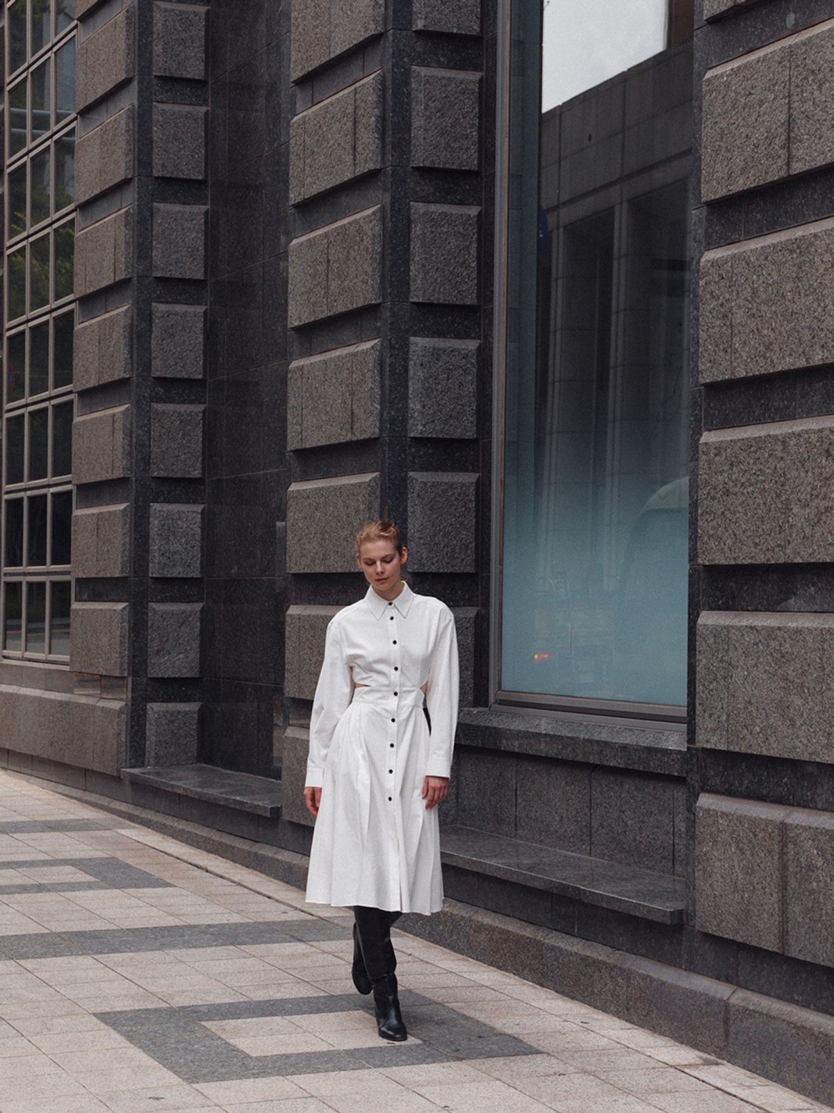 퍼블리카엑스(PUBLICKA X) BODHI DRESS IVORY