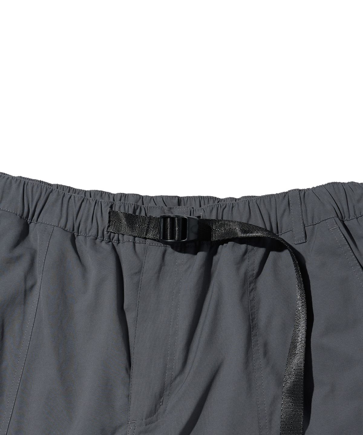 브라운브레스(BROWNBREATH) STM NYLON LINE PANTS - CHARCOAL