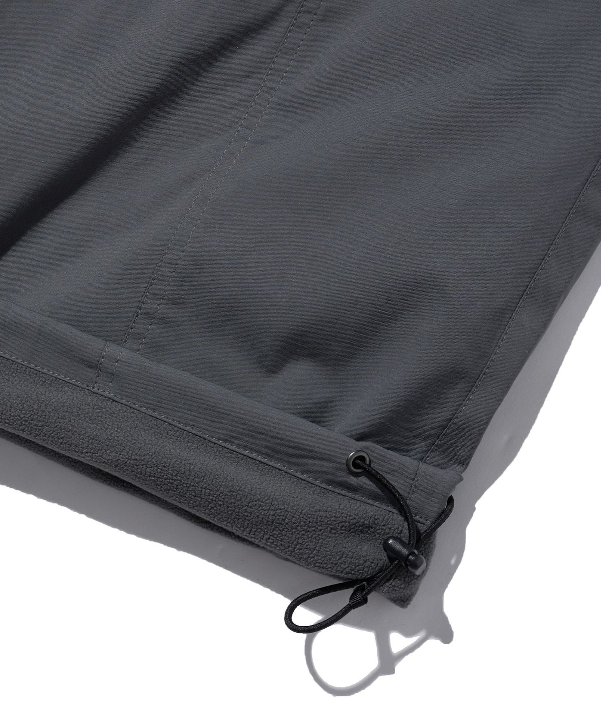 브라운브레스(BROWNBREATH) STM NYLON LINE PANTS - CHARCOAL