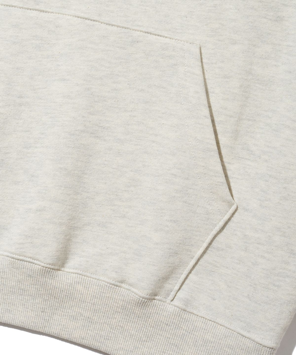 브라운브레스(BROWNBREATH) KITTY TAG HOODIE - OATMEAL