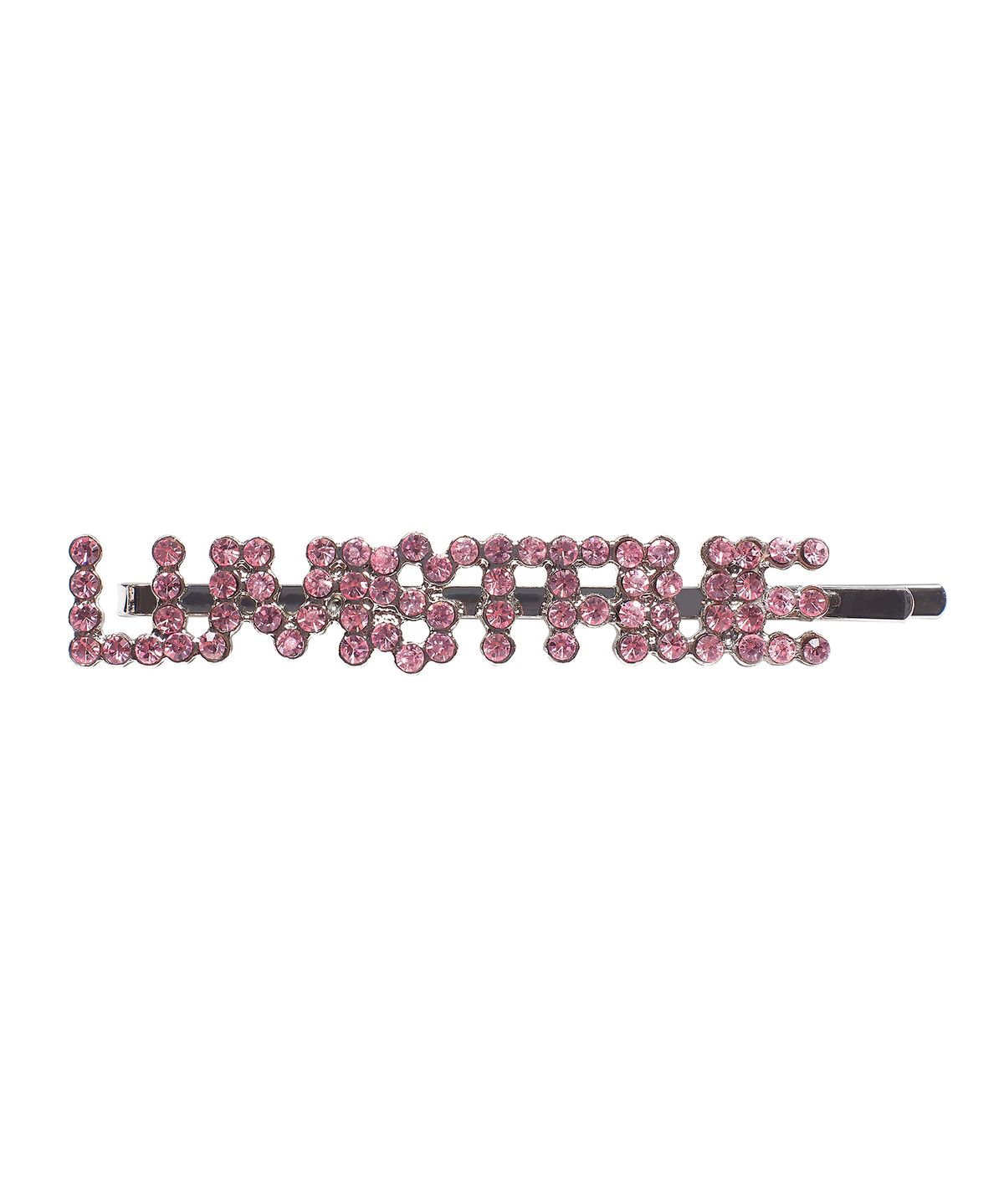 러브이즈트루(LUVISTRUE) FS LOGO CUBIC HAIR PIN(PINK)
