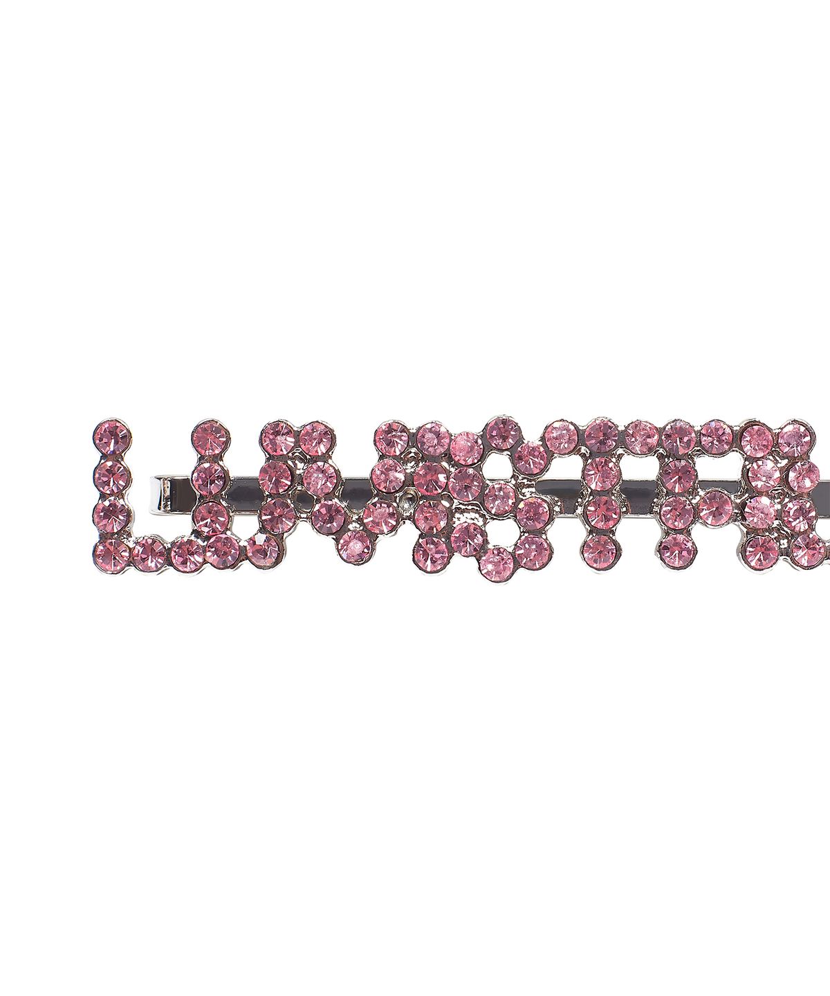 러브이즈트루(LUVISTRUE) FS LOGO CUBIC HAIR PIN(PINK)