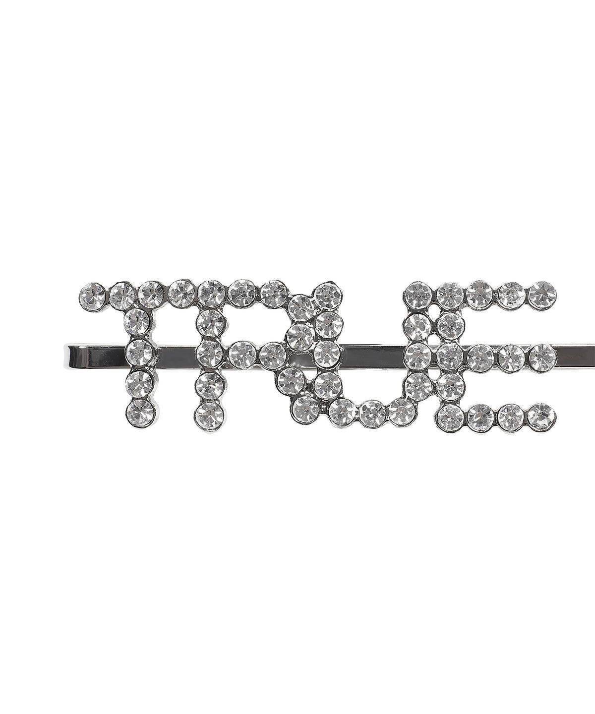 러브이즈트루(LUVISTRUE) FS TWIN LOGO CUBIC HAIR PIN(WHITE)