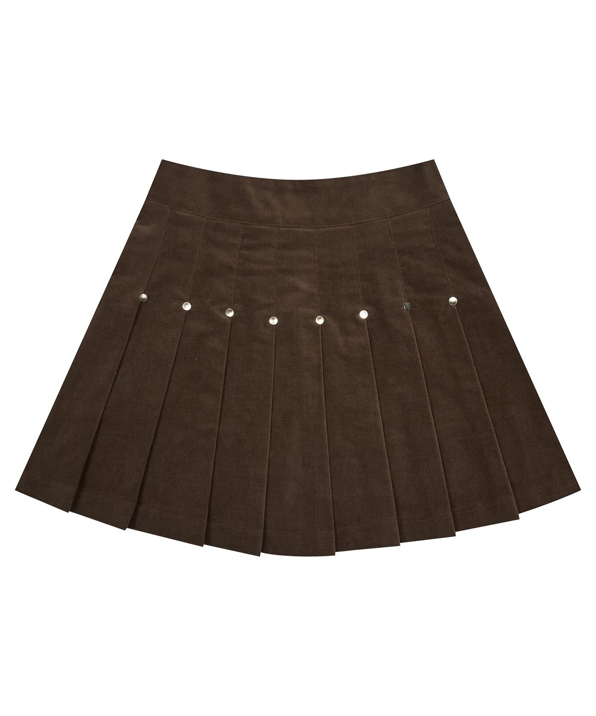 러브이즈트루(LUVISTRUE) FS PLEATS SKIRT(BROWN)
