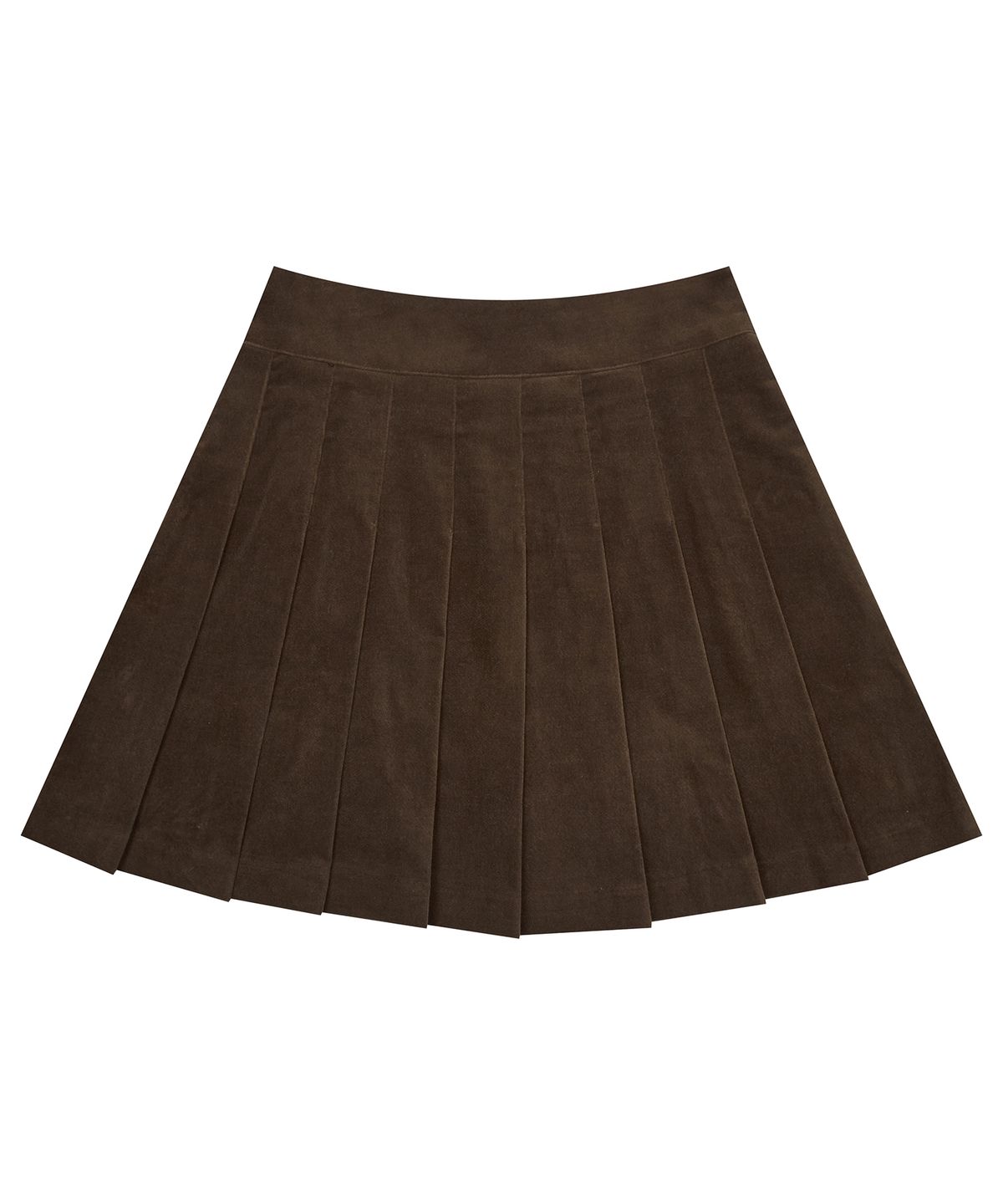러브이즈트루(LUVISTRUE) FS PLEATS SKIRT(BROWN)