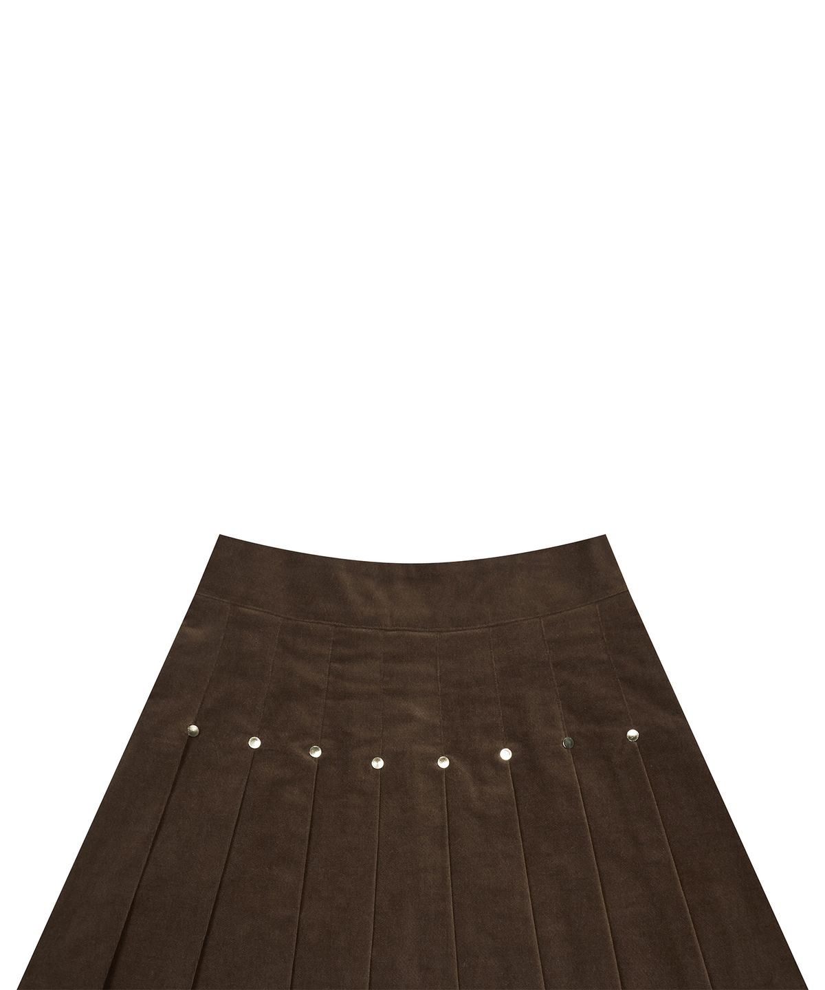 러브이즈트루(LUVISTRUE) FS PLEATS SKIRT(BROWN)
