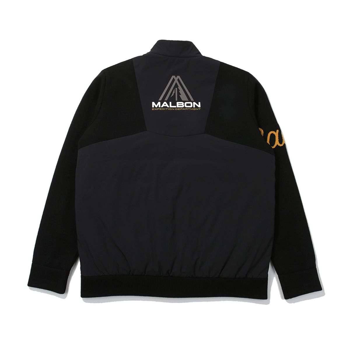 말본 골프(MALBON GOLF) M 테크 하이브리드 스웨터 자켓 BLACK (MAN)