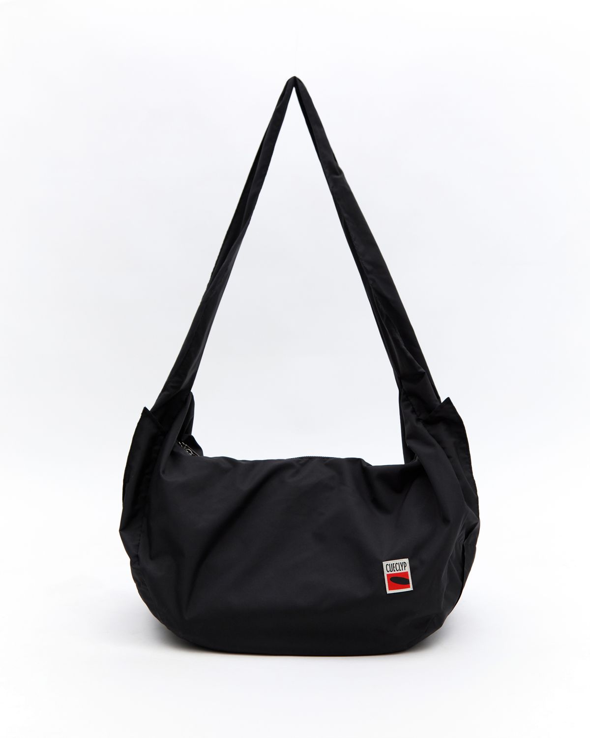큐클리프(CUECLYP) [PAPARAZZI] Soft Hobo Bag (Black)