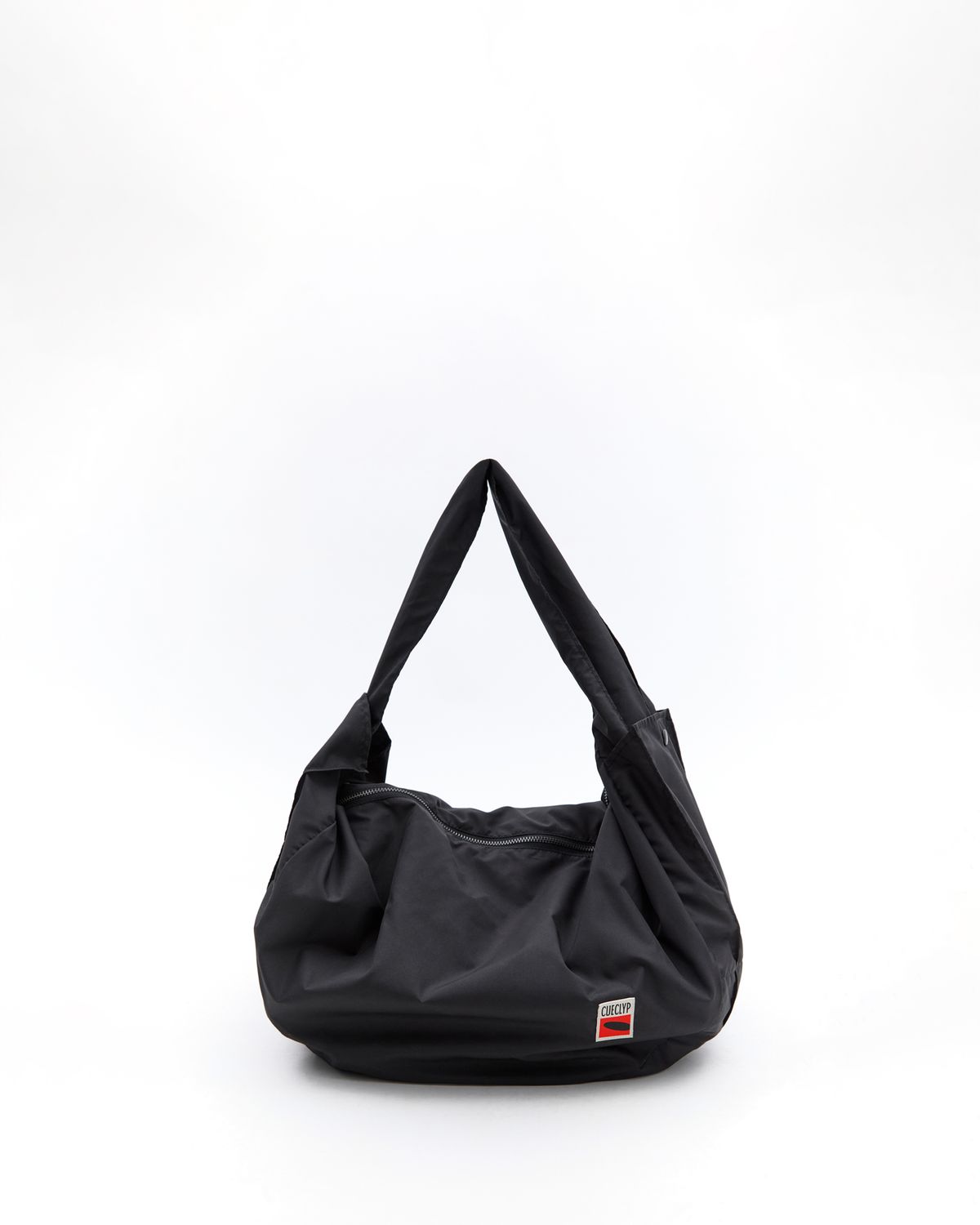 큐클리프(CUECLYP) [PAPARAZZI] Soft Hobo Bag (Black)