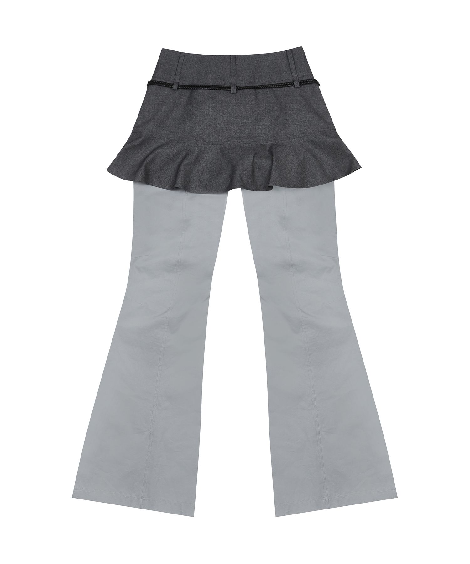★LUV IS TRUE★ FS LAYERED SKIRT PANTSBEIGE MUSINSA | LUV IS TRUE FS LAYERED SKIRT PANTS(GRAY)