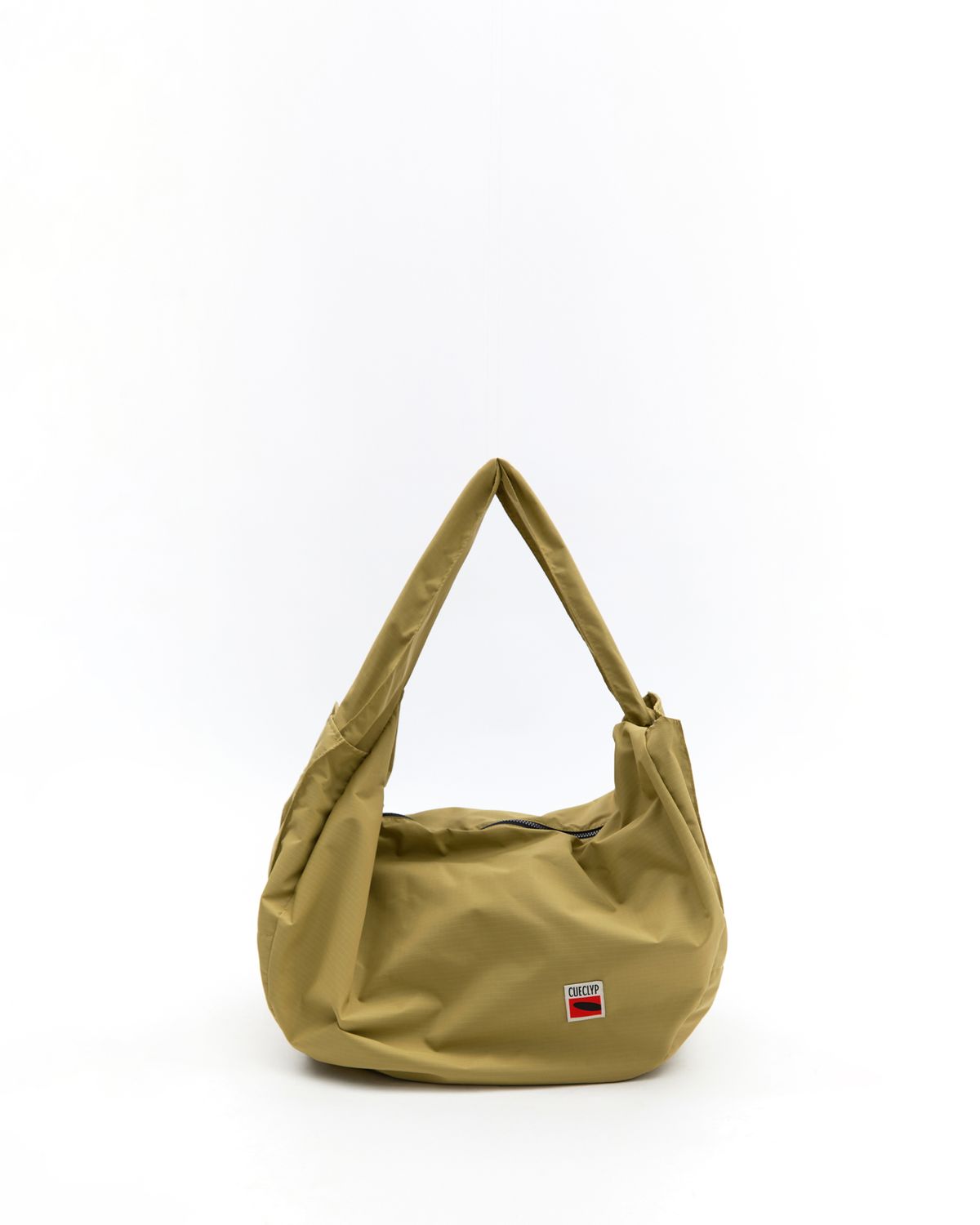 큐클리프(CUECLYP) [PAPARAZZI] Standard Hobo Bag (Mild Khaki)