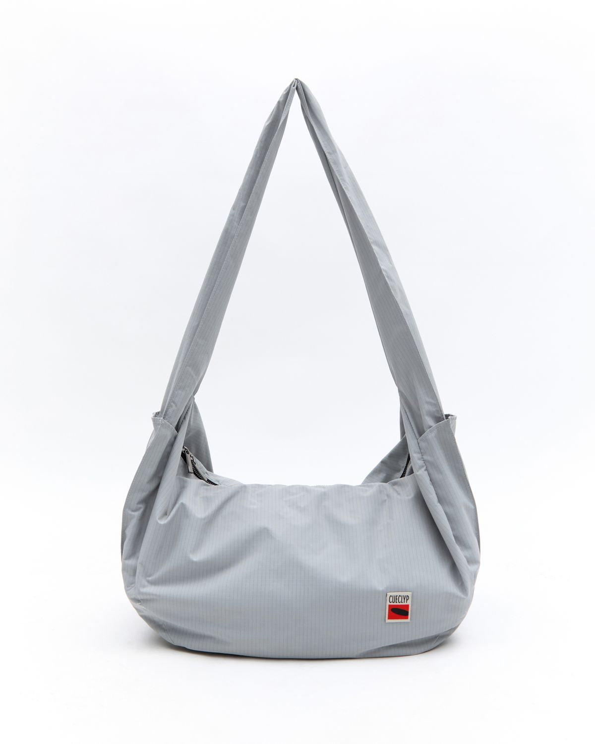 큐클리프(CUECLYP) [PAPARAZZI] Standard Hobo Bag (Light Gray)