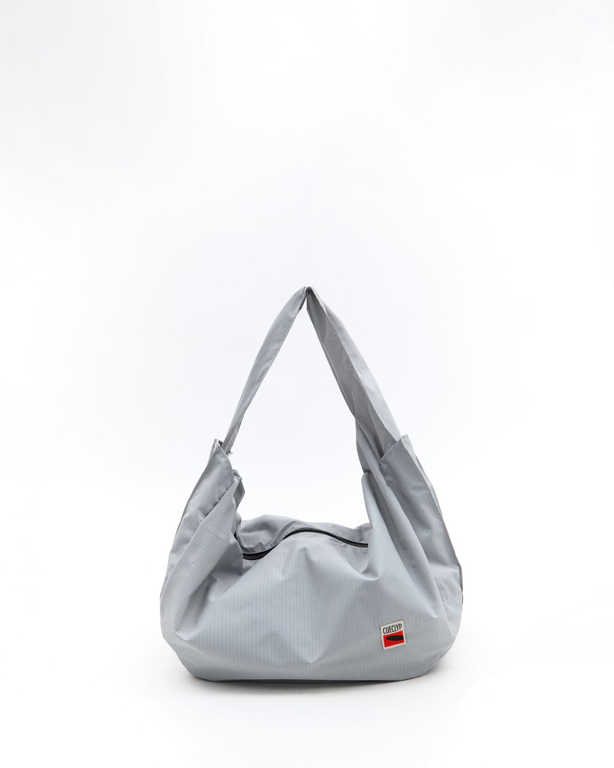 큐클리프(CUECLYP) [PAPARAZZI] Standard Hobo Bag (Light Gray)