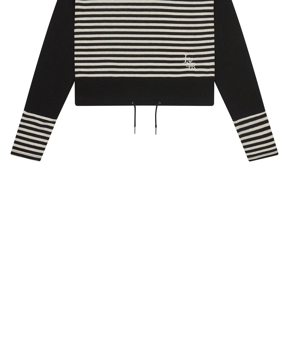 러브이즈트루(LUVISTRUE) LVTR STRIPE TURTLENECK KNIT(BLACK)