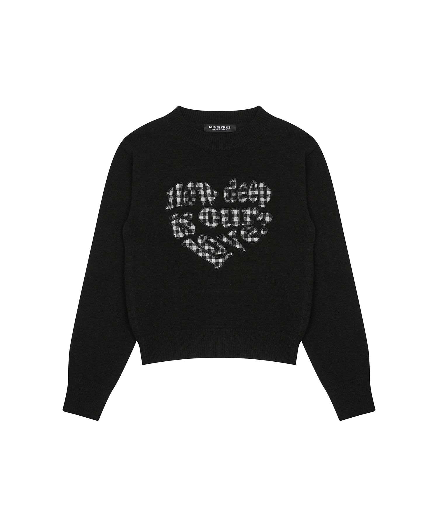 【LUV IS TRUE】VL LOGO KNIT OPS ★関税込み★人気★ LUV IS TRUE(ラブ・イズ・トゥルー) 人気アイテムランキング