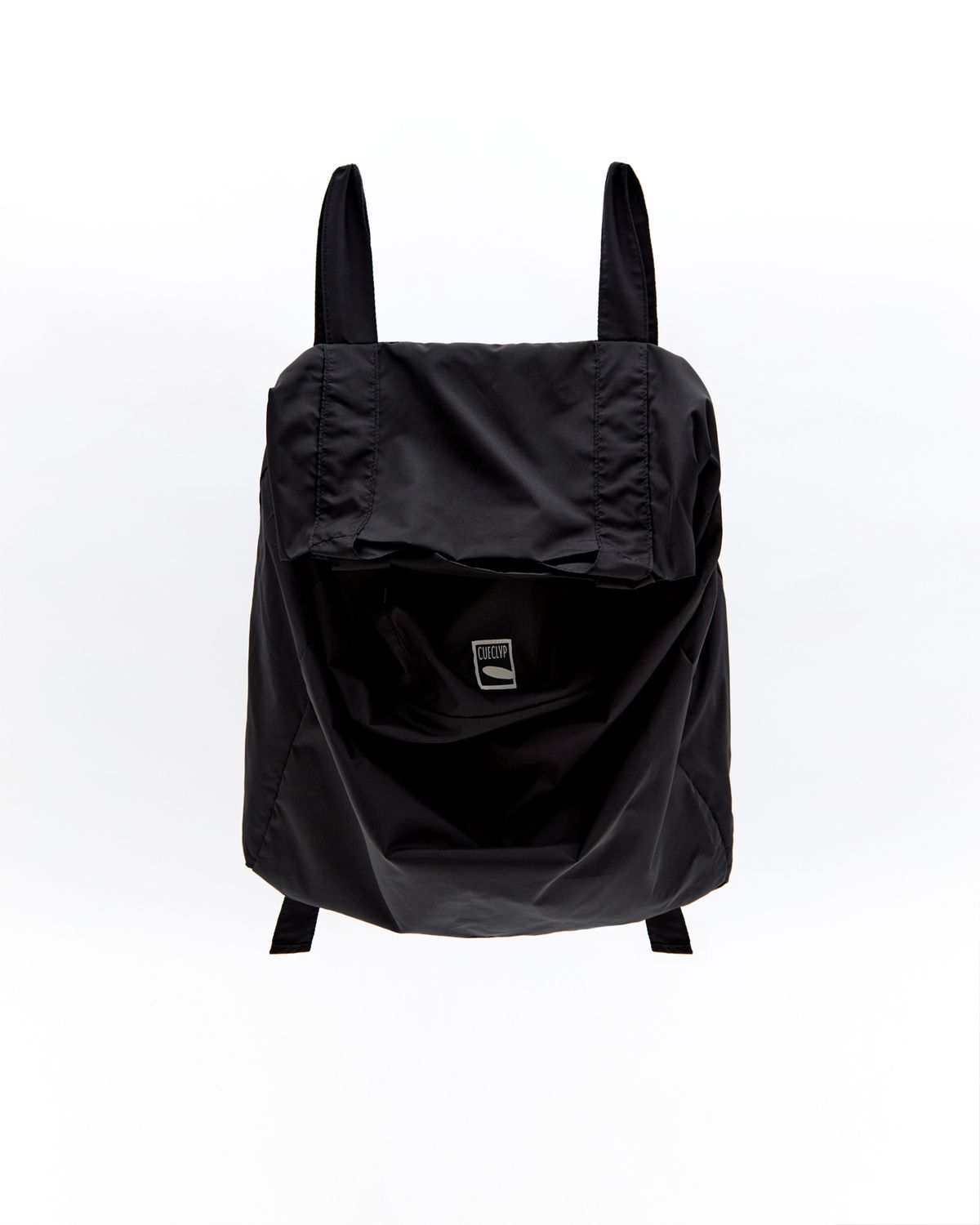 큐클리프(CUECLYP) [PAPARAZZI] Large Tote Bag (Black)