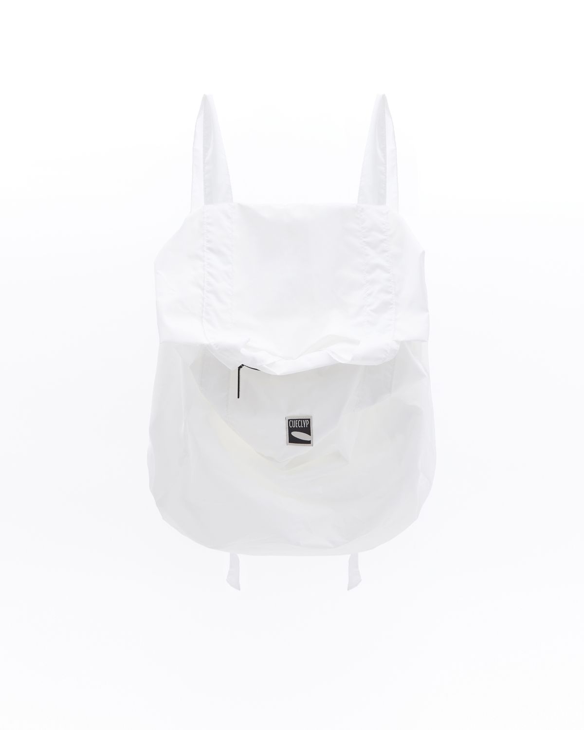 큐클리프(CUECLYP) [PAPARAZZI] Large Tote Bag (White)