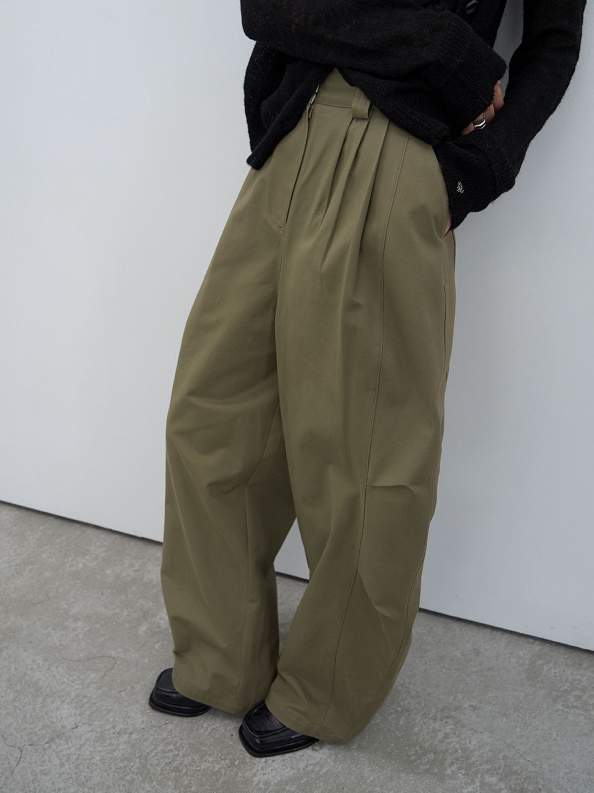 위메농(OUI MAIS NON) Charli cotton pants