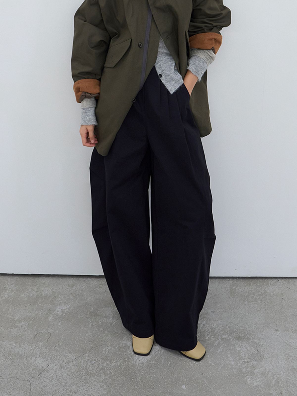 위메농(OUI MAIS NON) Charli cotton pants