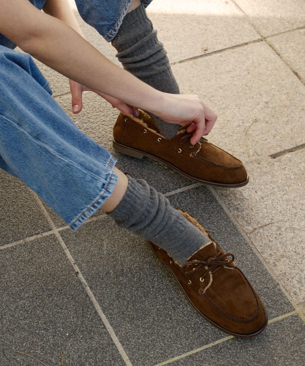 MUSINSA | KOMOREBI MUSEUM KM280 Handmade Lamb Shearling