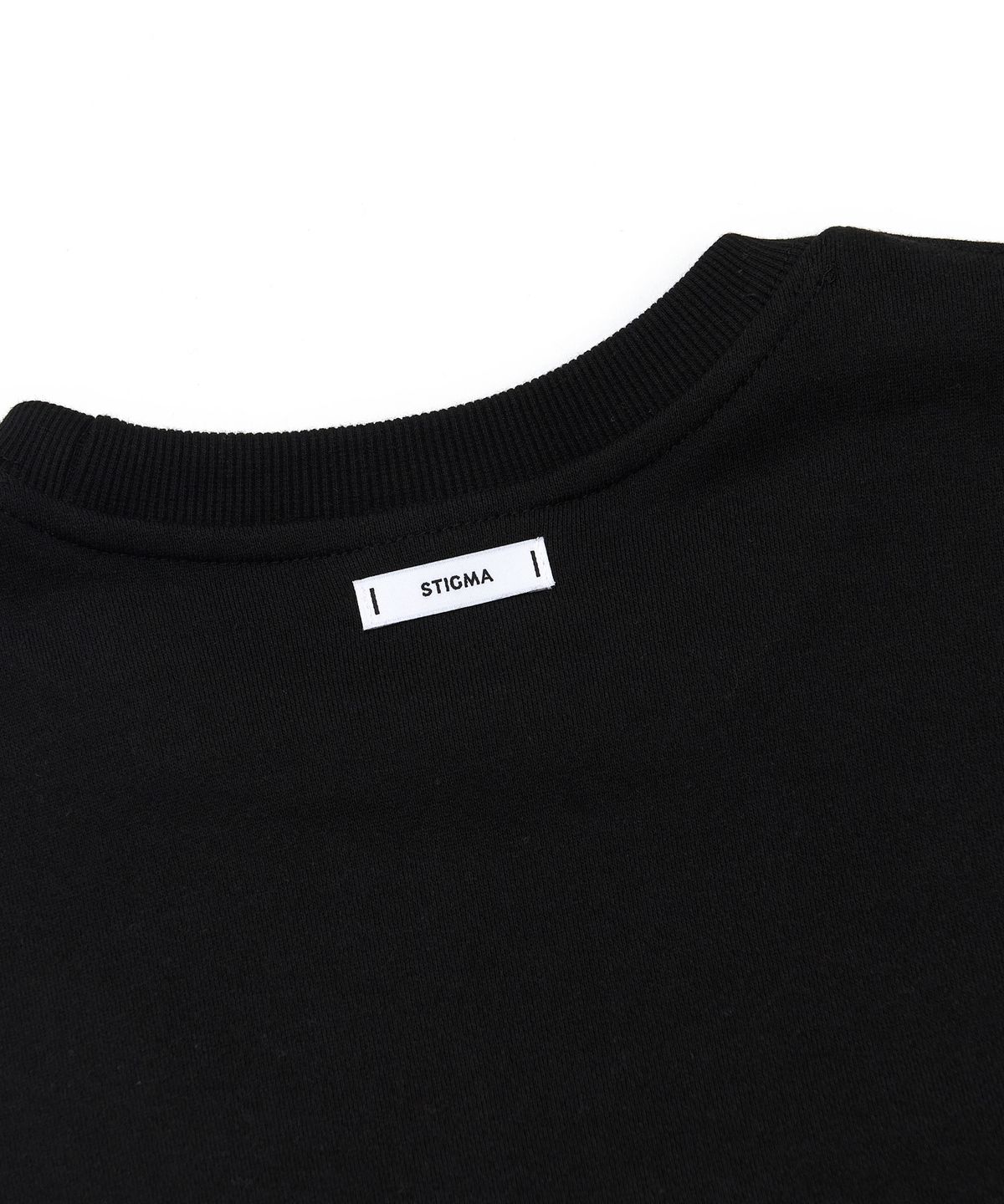 스티그마(STIGMA) Stay High Oversized Crewneck Black
