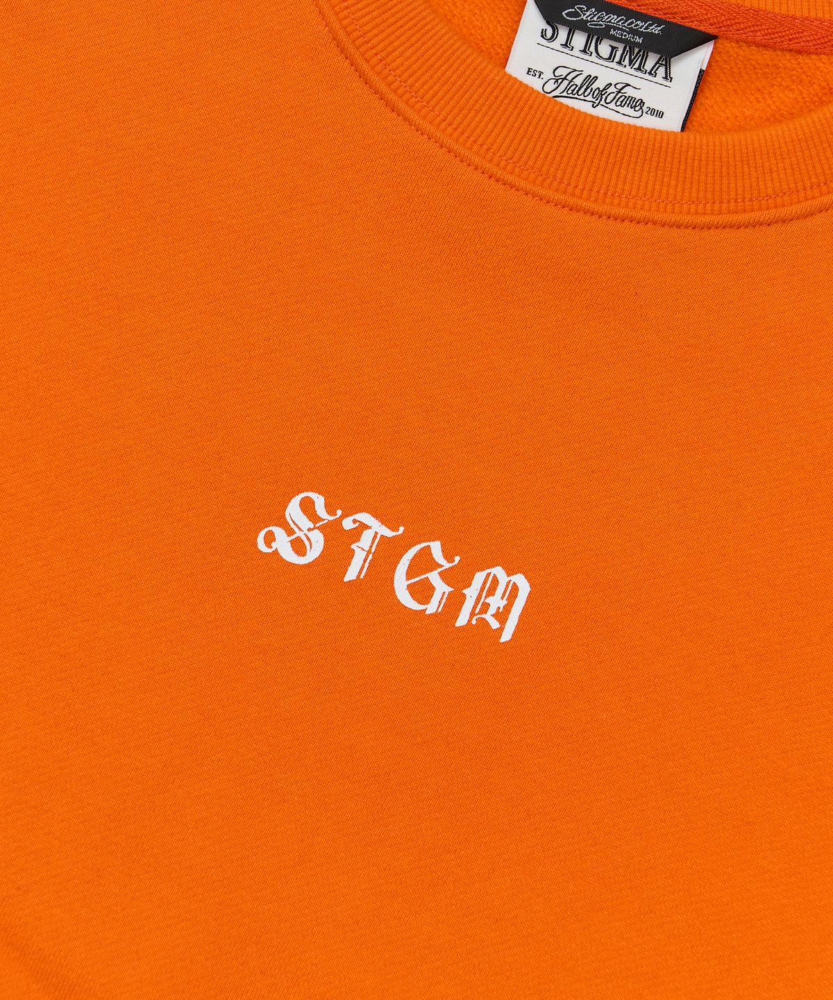 스티그마(STIGMA) Stay High Oversized Crewneck Orange