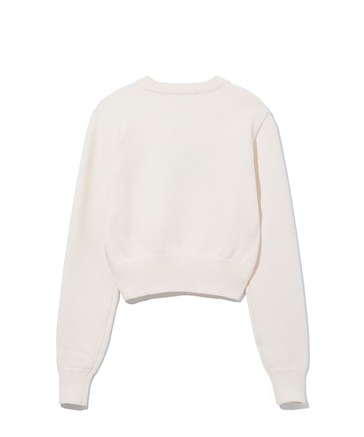 스퀘어라인(SQUARELINE) Letter Star Crop Knit_ 3color
