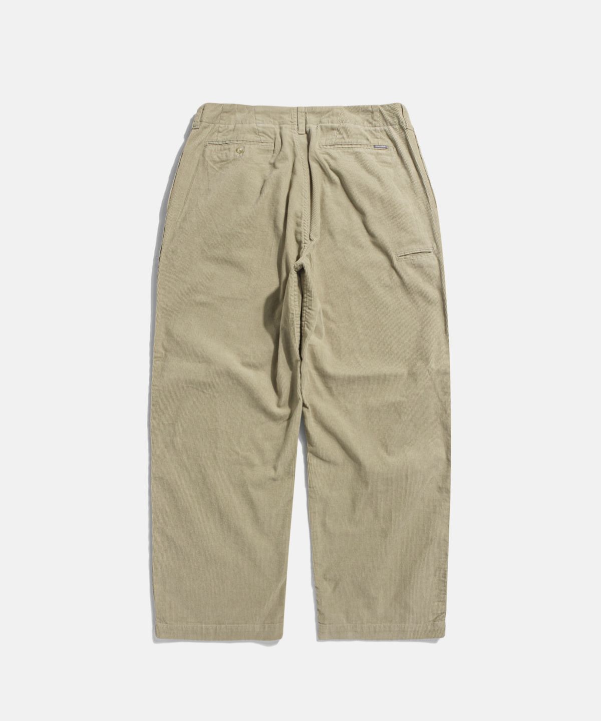 에스피오나지(ESPIONAGE) Corduroy Officer Pants Bone Beige