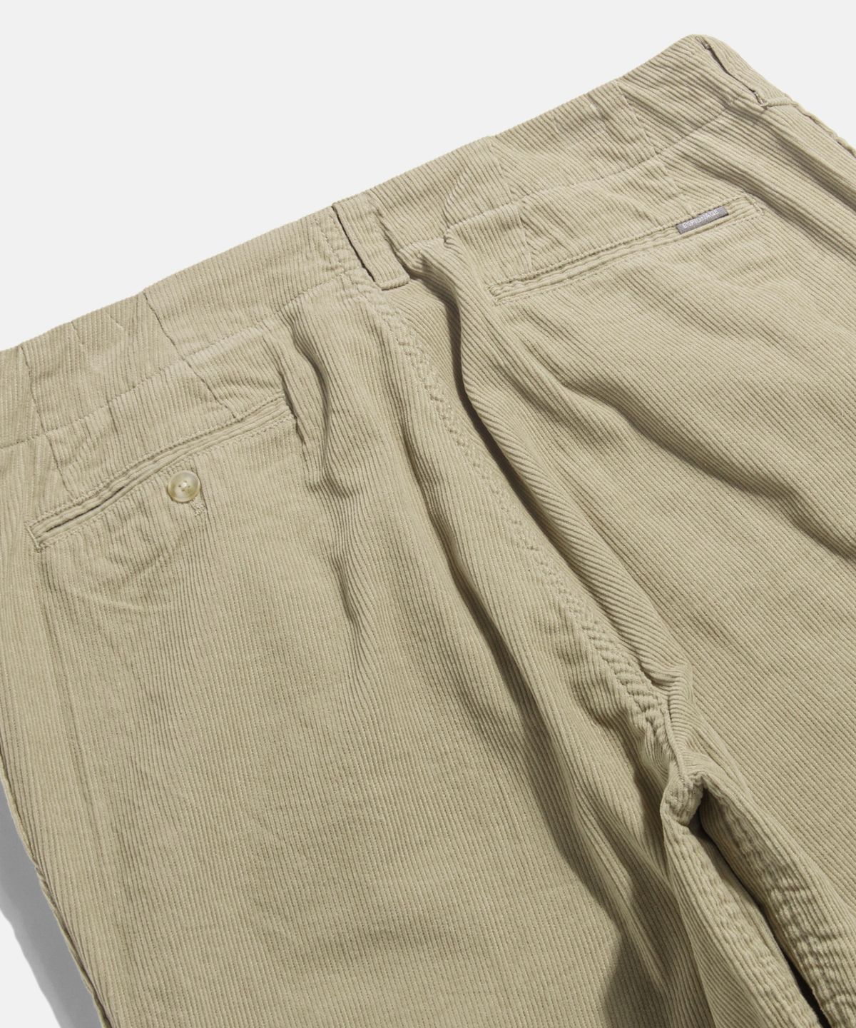 에스피오나지(ESPIONAGE) Corduroy Officer Pants Bone Beige