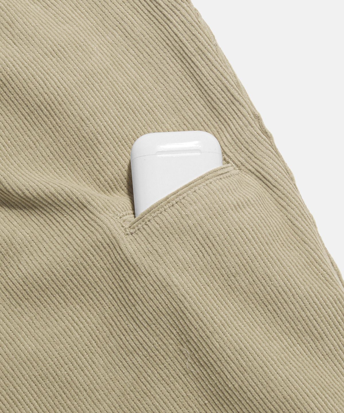 에스피오나지(ESPIONAGE) Corduroy Officer Pants Bone Beige