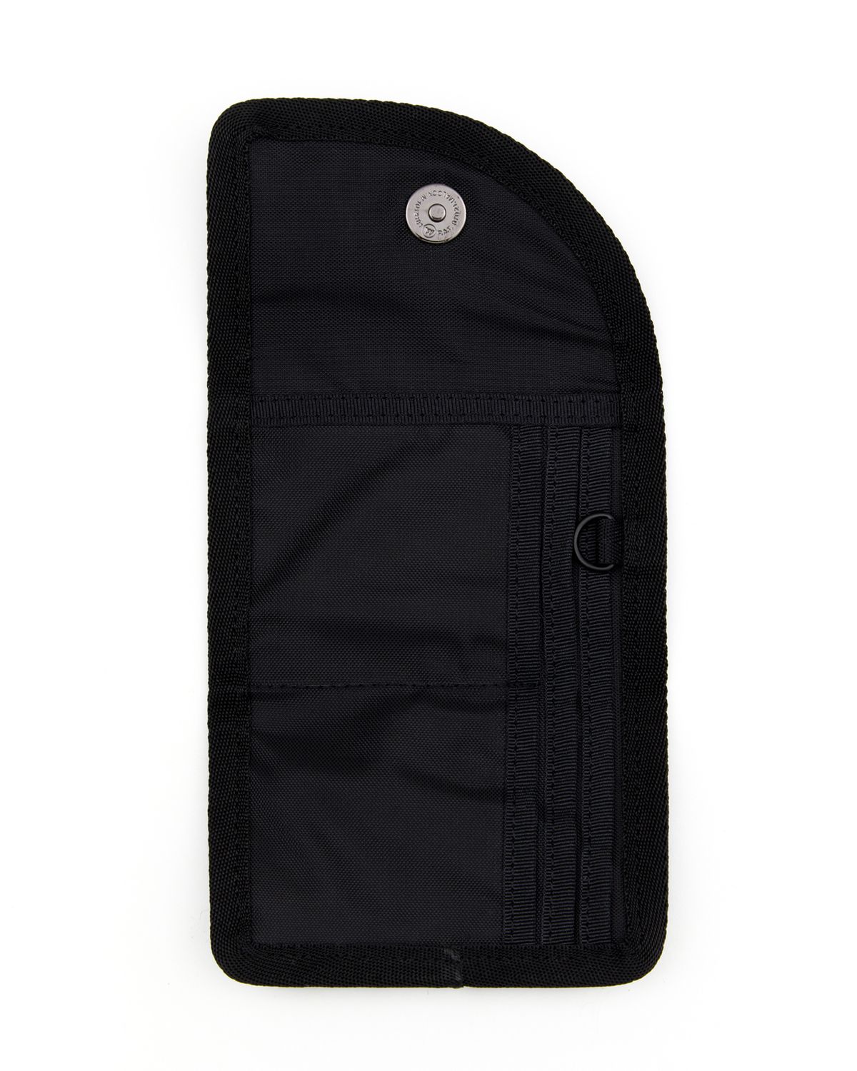 큐클리프(CUECLYP) [PAPARAZZI] Curved Wallet (Black)