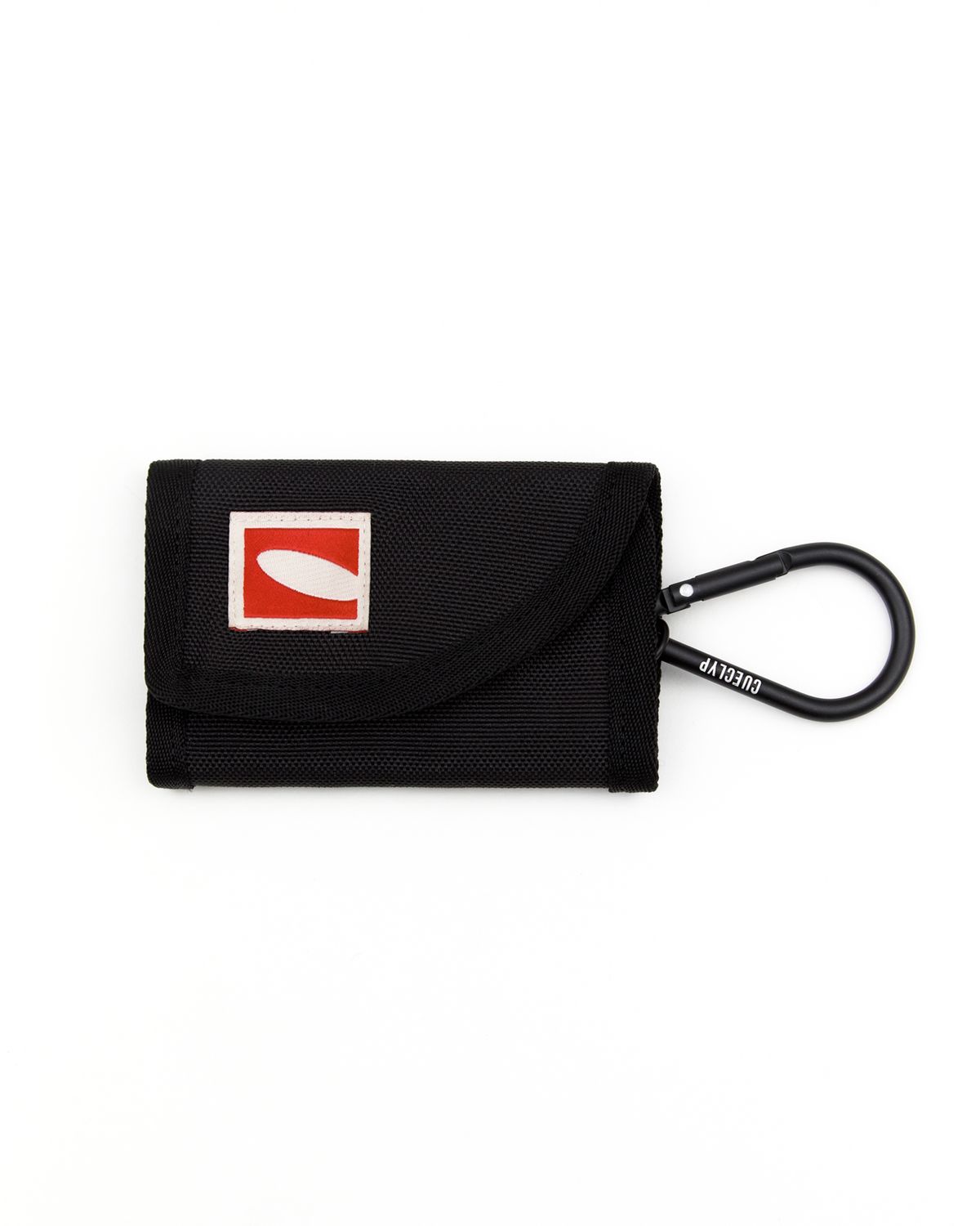 큐클리프(CUECLYP) [PAPARAZZI] Curved Wallet (Black)
