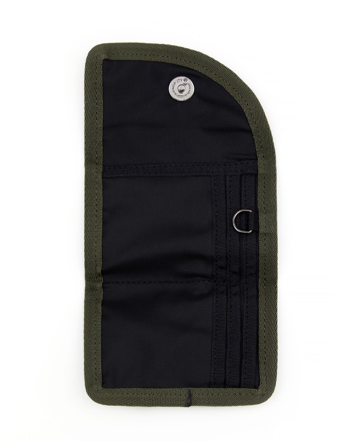 큐클리프(CUECLYP) [PAPARAZZI] Curved Wallet (Khaki)