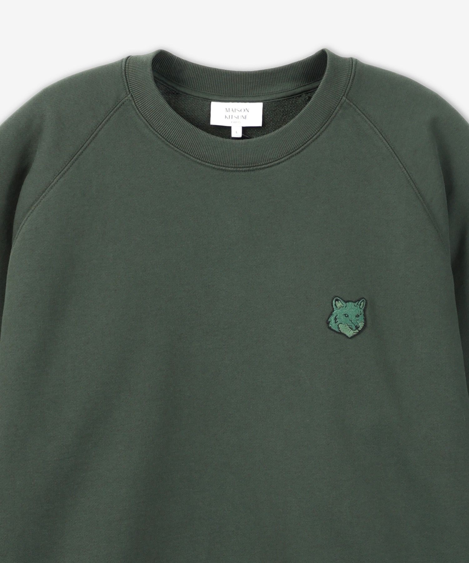 MUSINSA | MAISON KITSUNE Bold Fox Head Patch Oversized Man