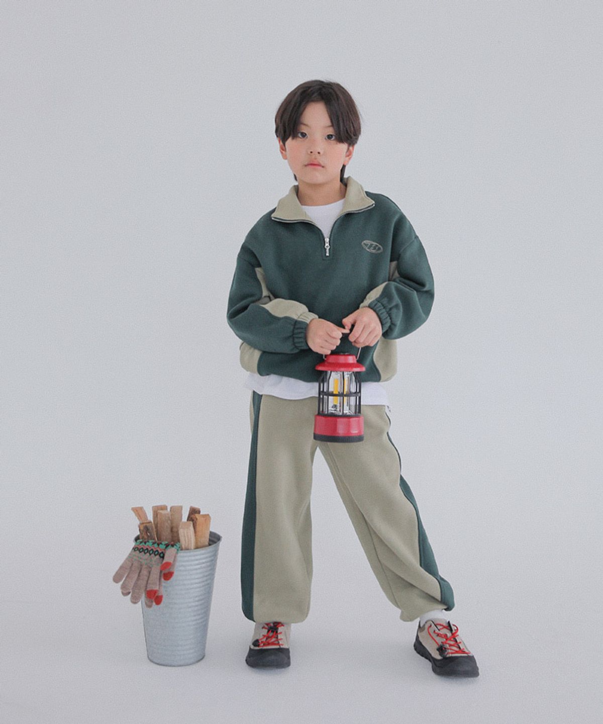 베리클로젯(BERRYCLOSET) 트래블 아노락 상하세트