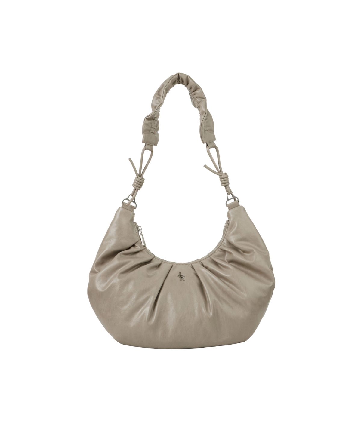 레더리(LEATHERY) 패디드 크루아상 숄더백 [BLACK]