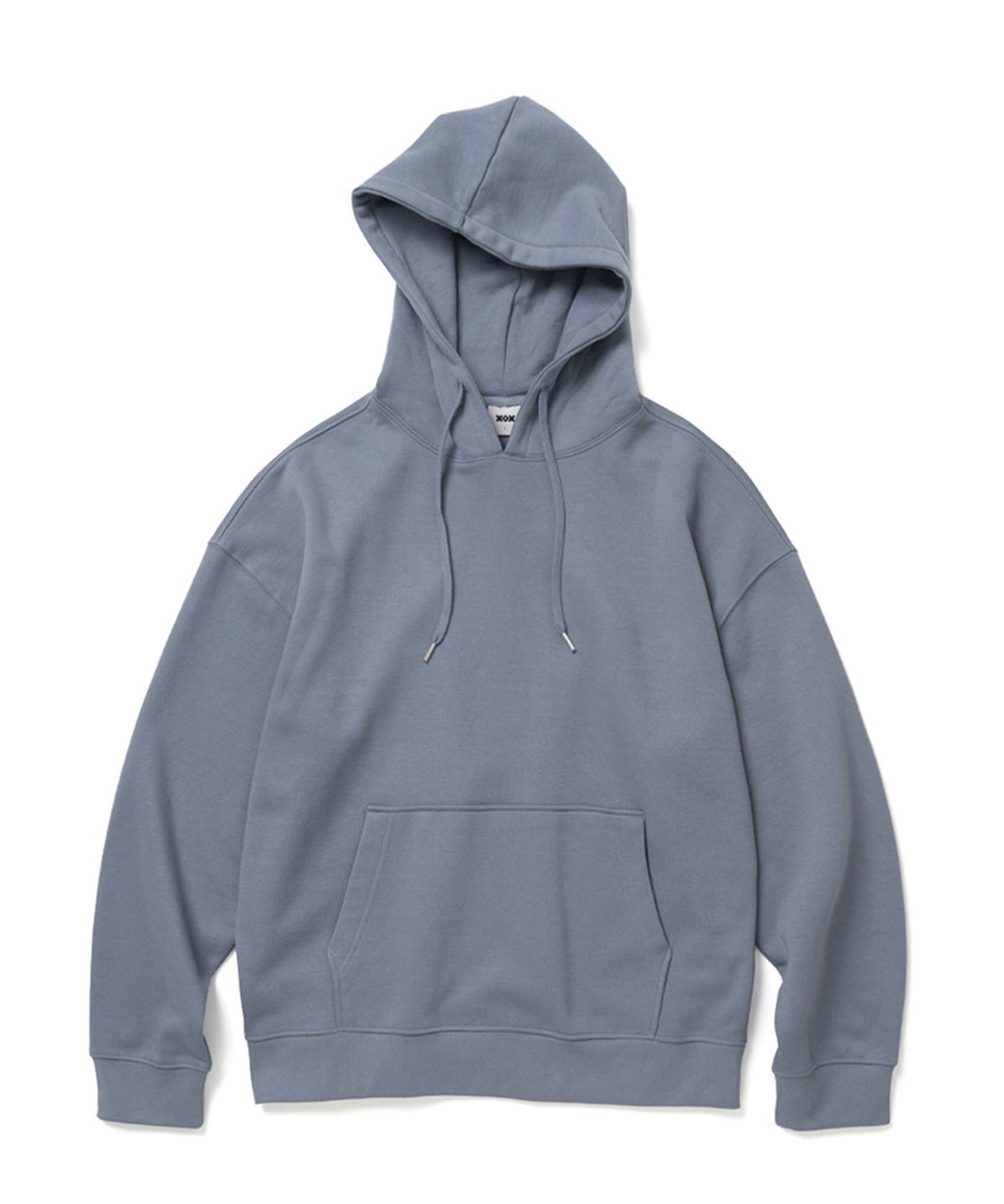 엑스오엑스(XOX) 기모 오버핏 후드 스웻 셔츠 [ASH BLUE]