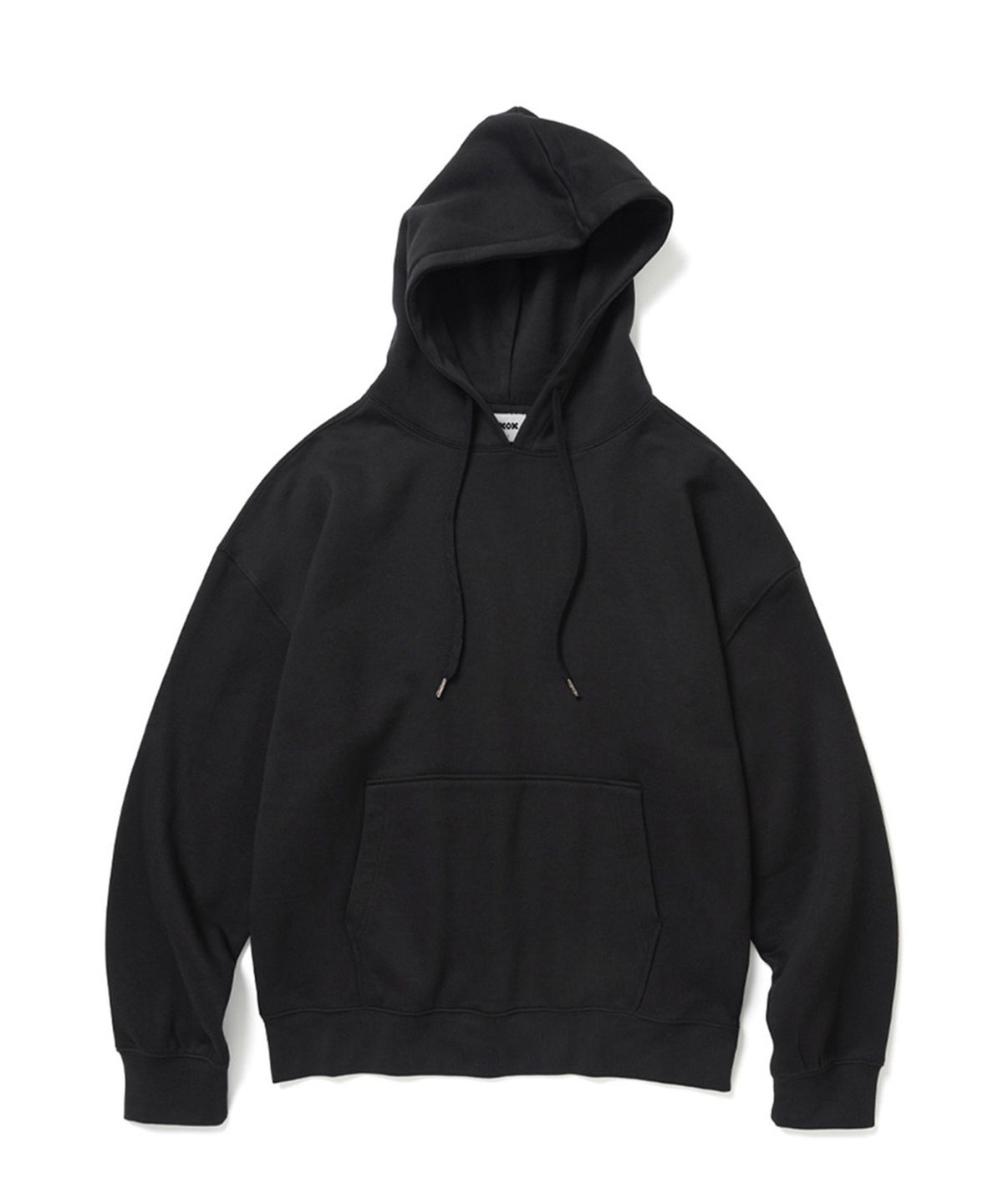 엑스오엑스(XOX) 기모 오버핏 후드 스웻 셔츠 [BLACK]