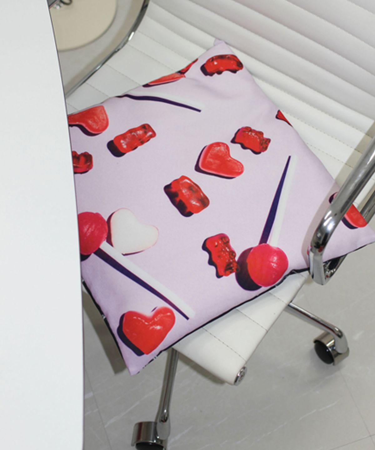 유라이크홈(YOULIKEHOME) (솜포함)  print chair cushion 프린트 방석 4종